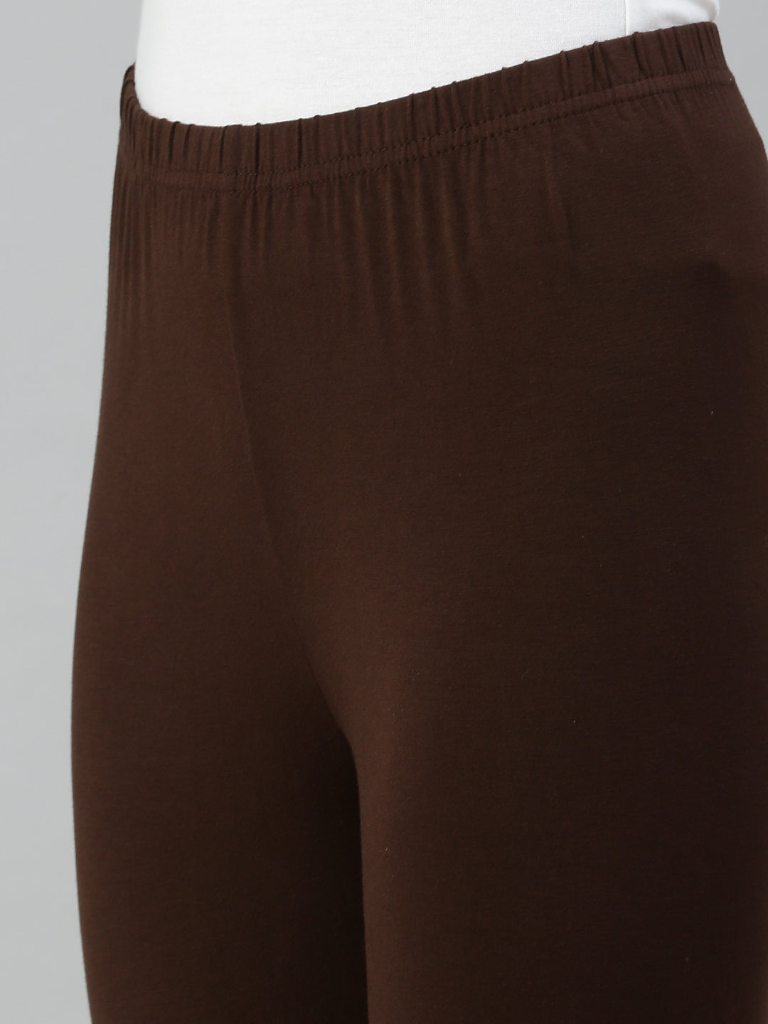 Shop Prisma's Brown Capri Leggings for Comfortable and Stylish