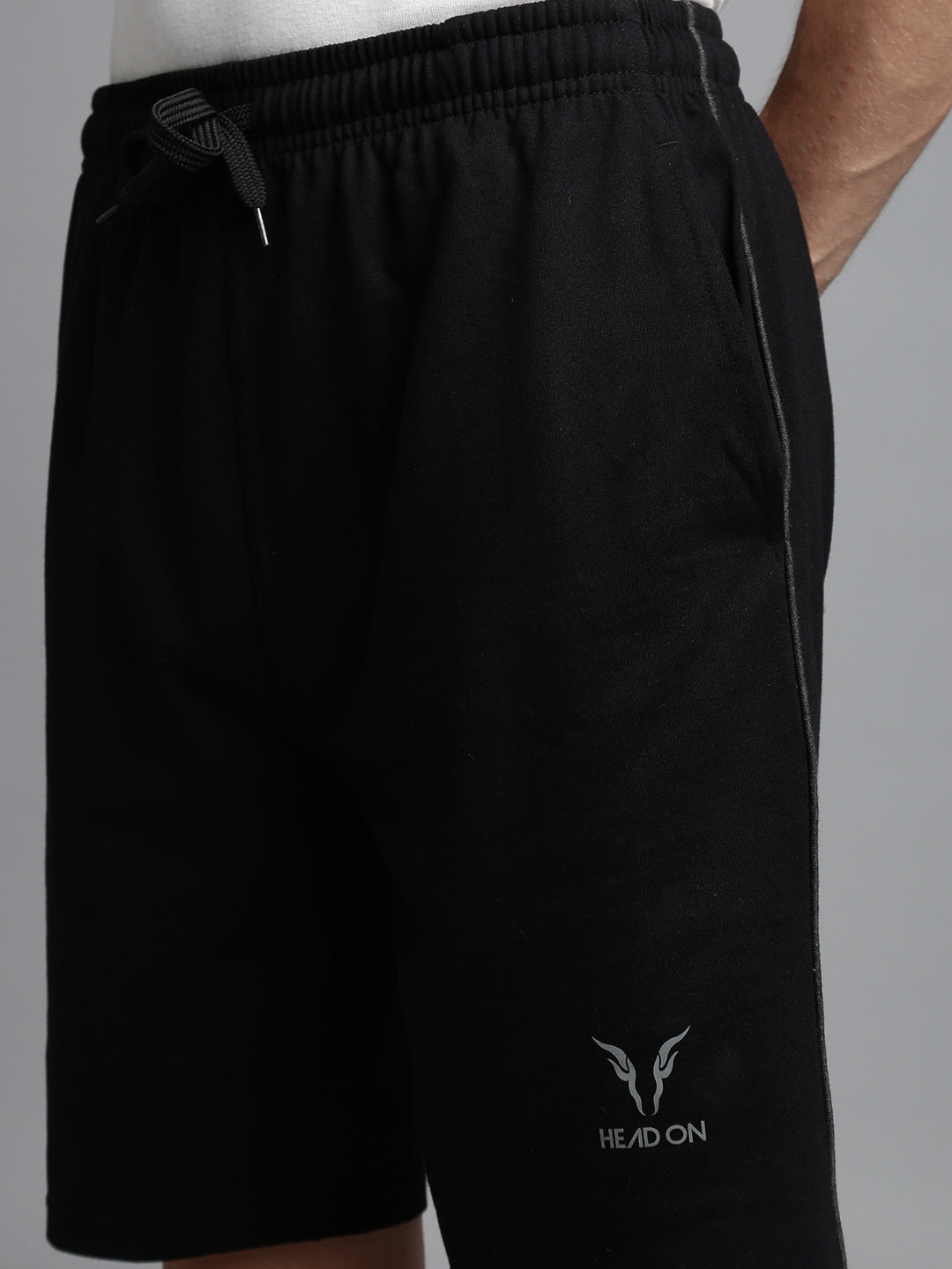 Prisma | Bermudas Zip-Black Athleisure