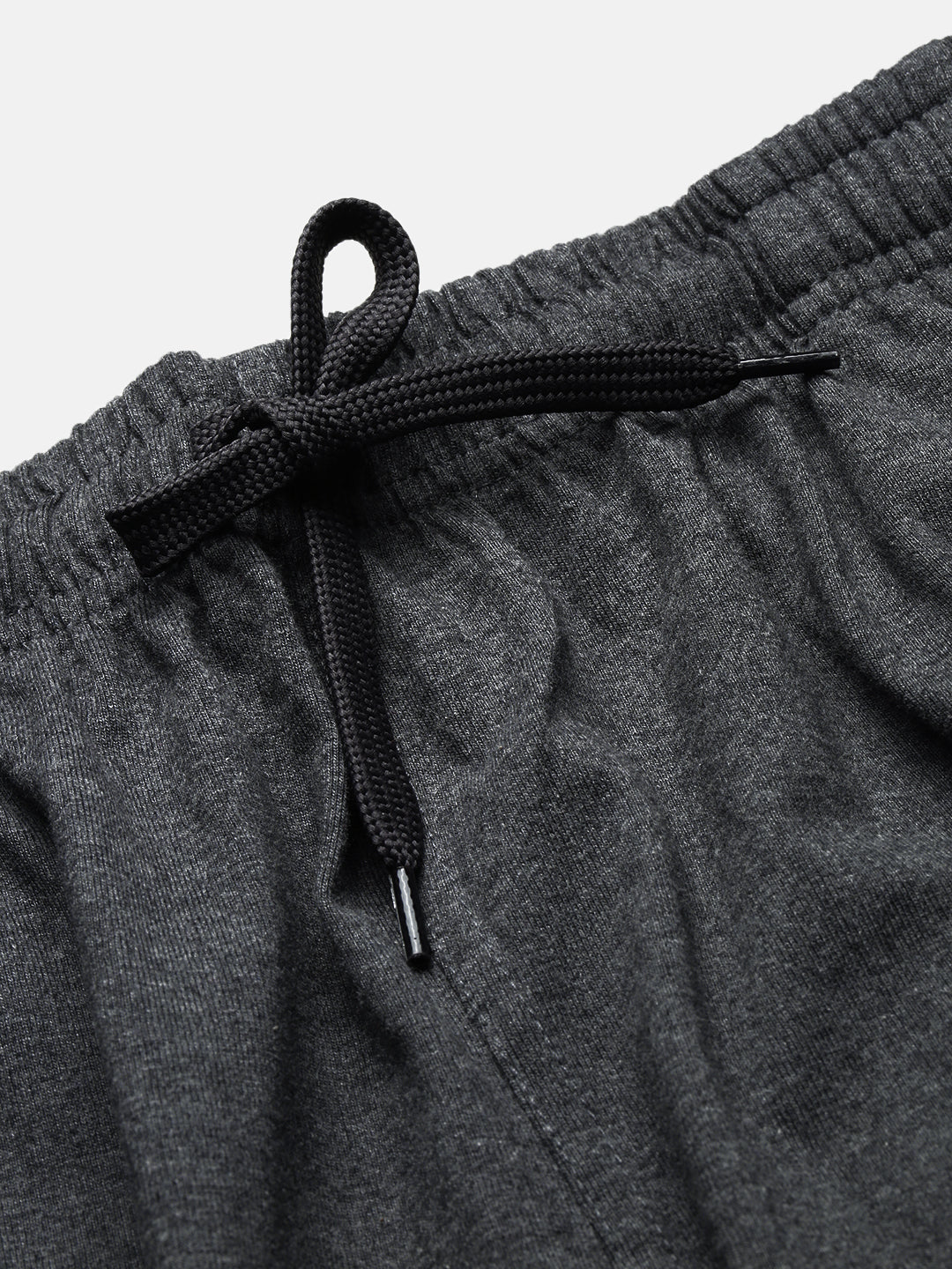 Prisma | Bermudas Zip-Charcoal Melange Athleisure