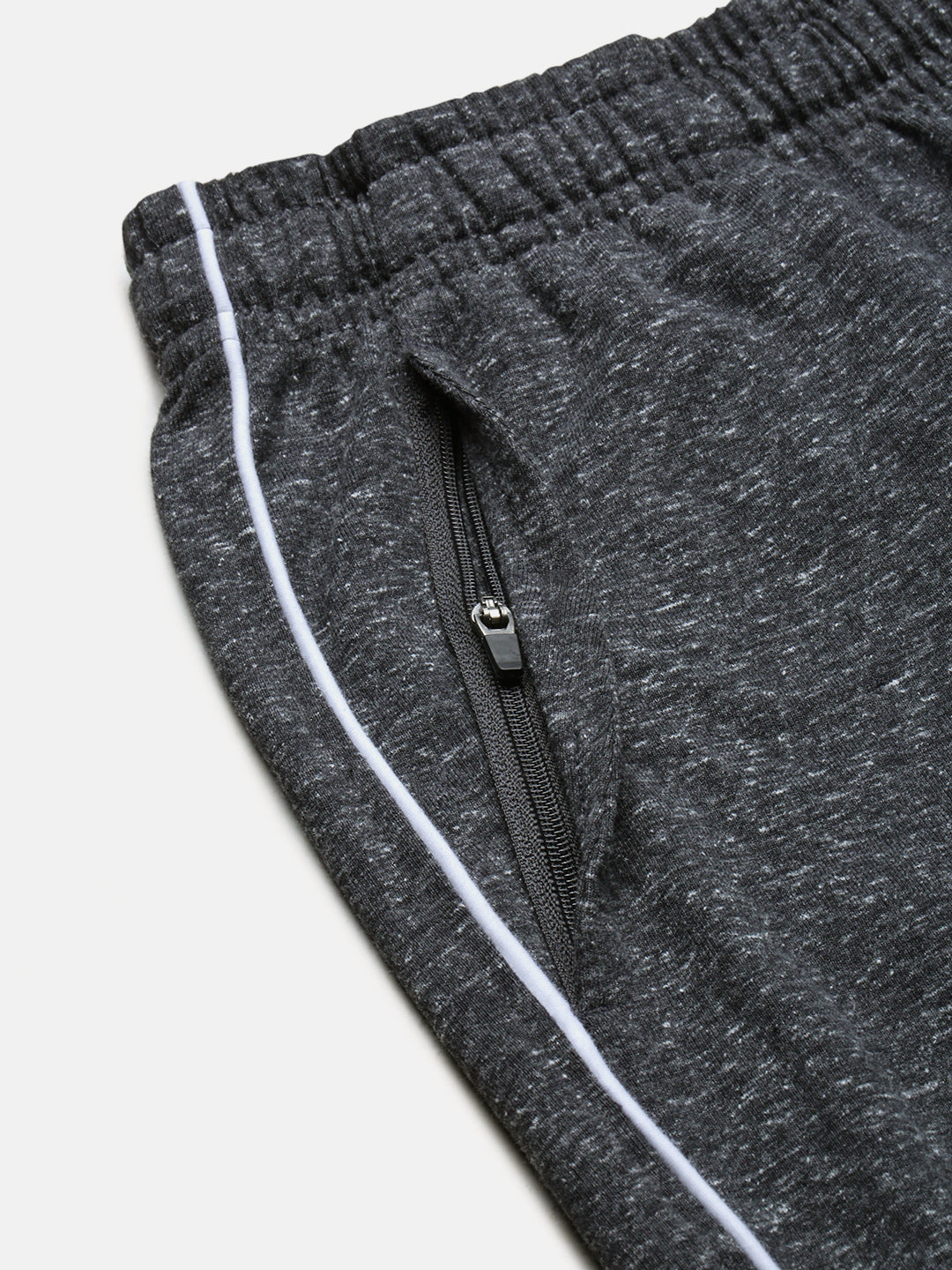 Prisma | Bermudas Zip-Snow Black Athleisure
