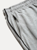 Prisma | Bermudas Zip-Grey Melange Athleisure