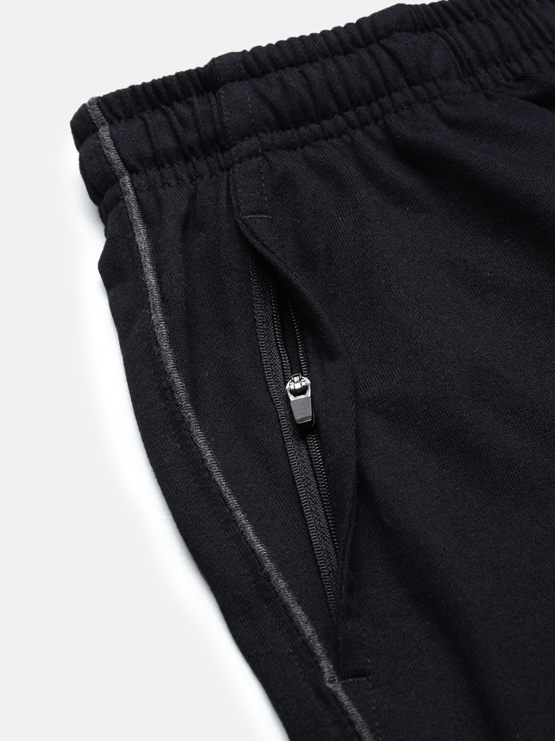 Prisma | Bermudas Zip-Black Athleisure