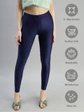 Prisma | Shimmer Leggings-Navy Leggings