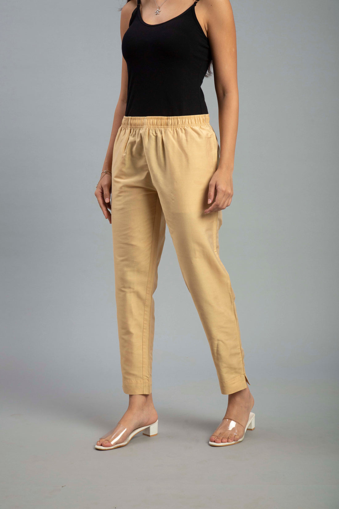 Prisma | Metallic Pant-Gold Fashion Wears