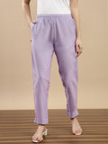 Prisma | Woven Kurti Pant-Lavender Fashion Wears