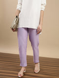 Prisma | Woven Kurti Pant-Lavender Fashion Wears