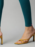 Prisma | Ankle Leggings-Teal Leggings
