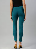 Prisma | Ankle Leggings-Teal Leggings
