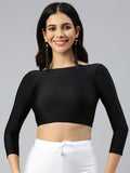 Prisma_Blouse Long Sleeve-Black_View1