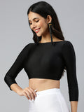 Prisma_Blouse Long Sleeve-Black_View3