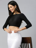 Prisma_Blouse Long Sleeve-Black_View4