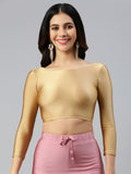 Prisma_Blouse Long Sleeve-Super Gold_View1