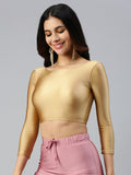 Prisma_Blouse Long Sleeve-Super Gold_View3