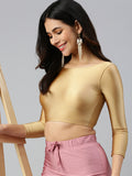 Prisma_Blouse Long Sleeve-Super Gold_View4