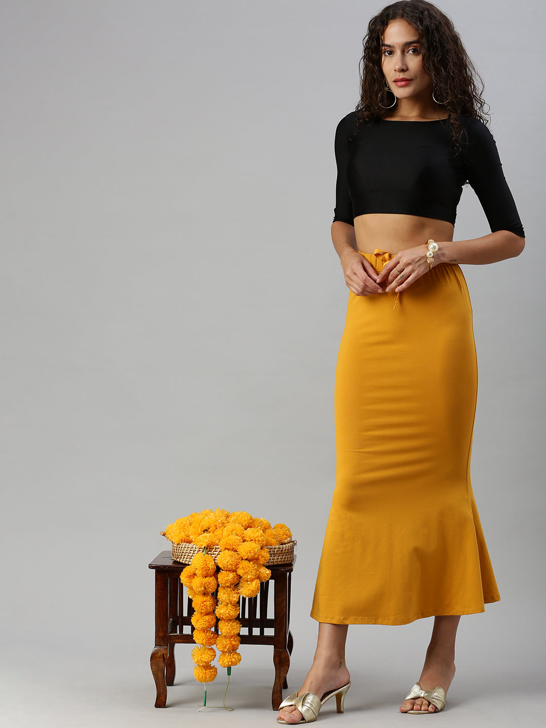 Prisma_Cotton_Saree_Shaper-Mango_View1
