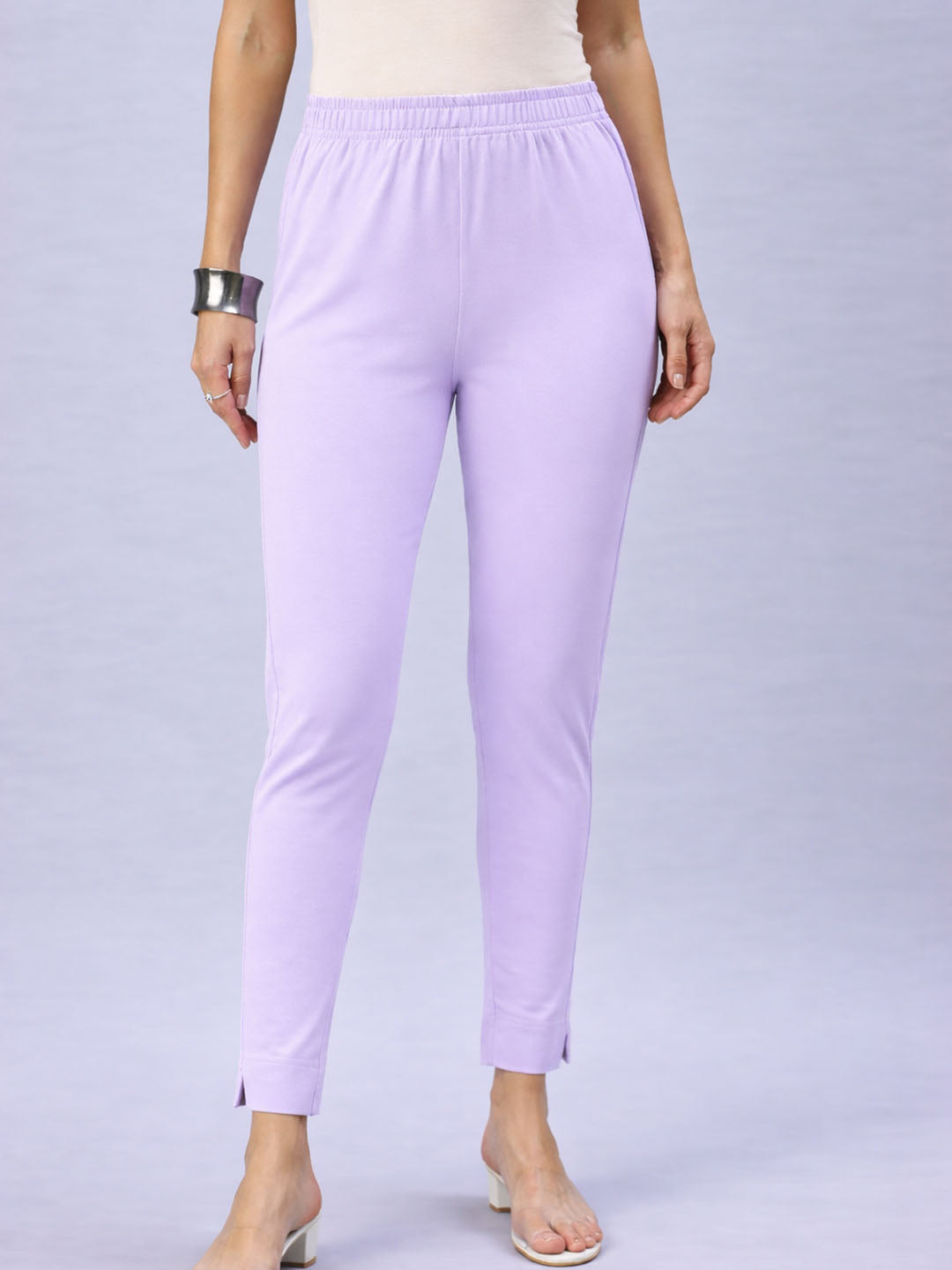 Prisma | Knitted Kurti Pant-Lavendar Fashion Wears