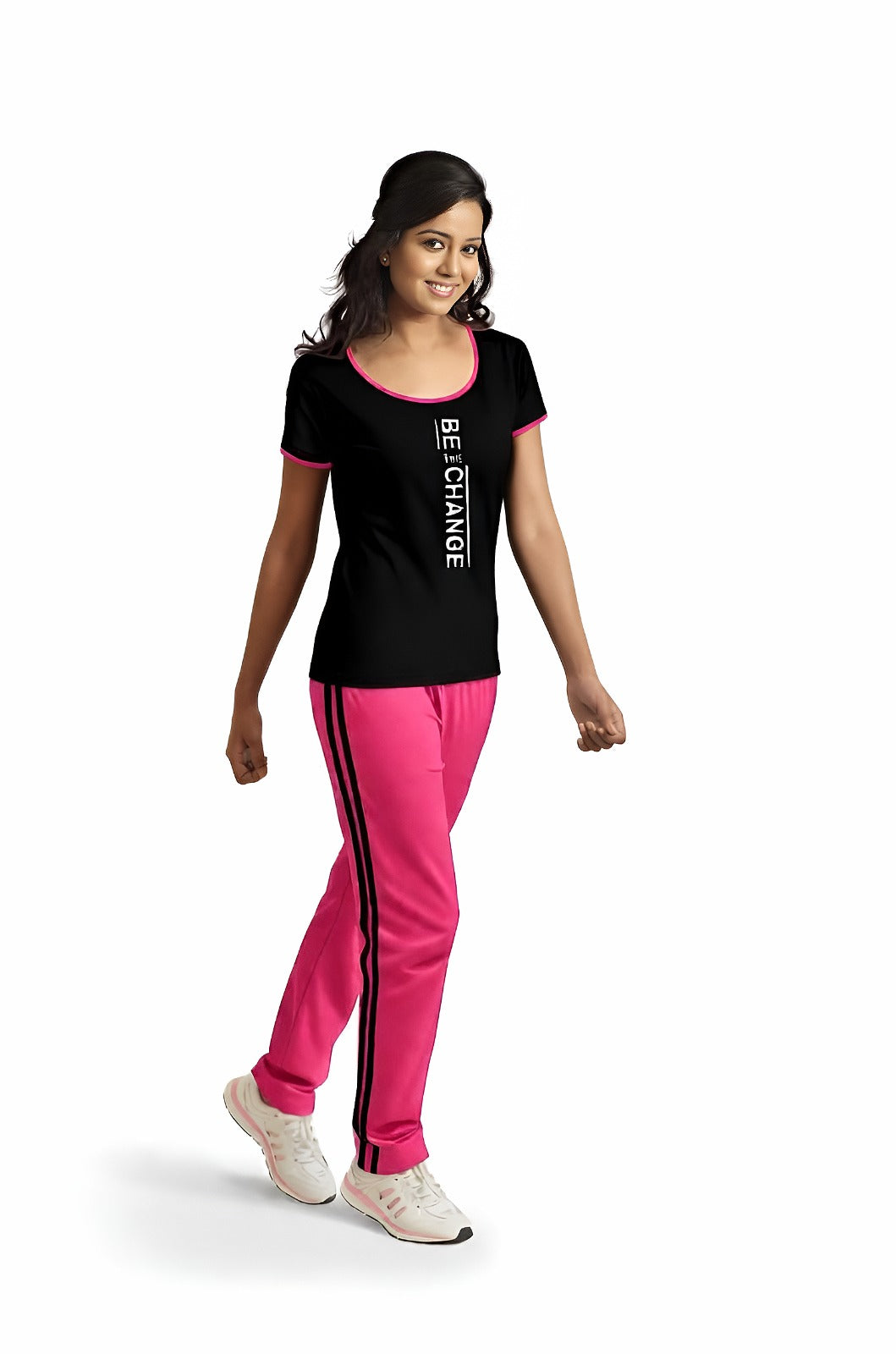 Prisma | Loungewear Set-Black-Strawberry Active Wear