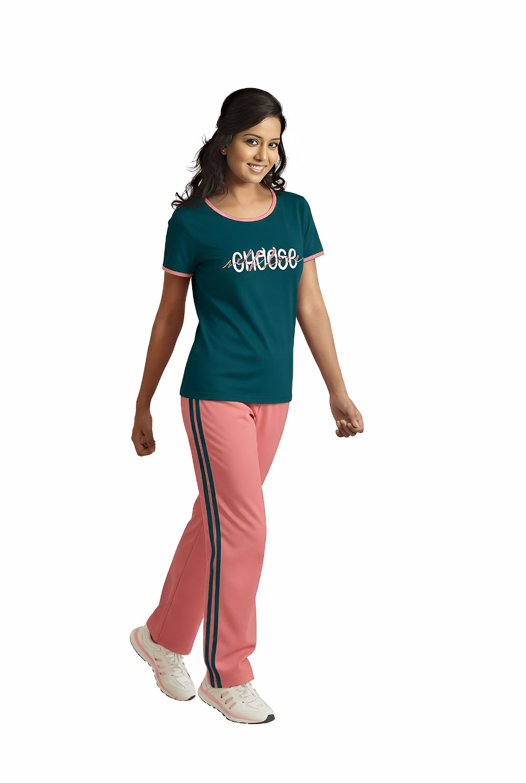 Prisma | Loungewear Set-Teal-Lotus Active Wear