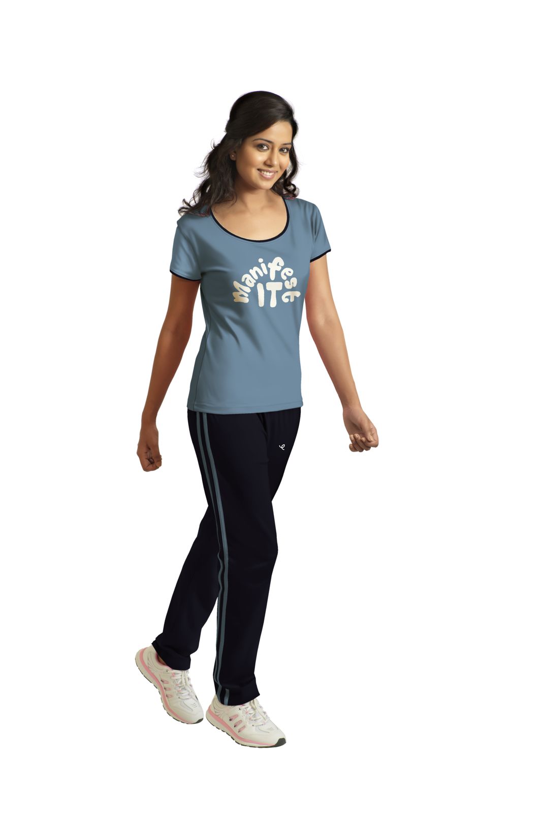 Prisma | Loungewear Set-LT.Indigo-B.Graphite Active Wear