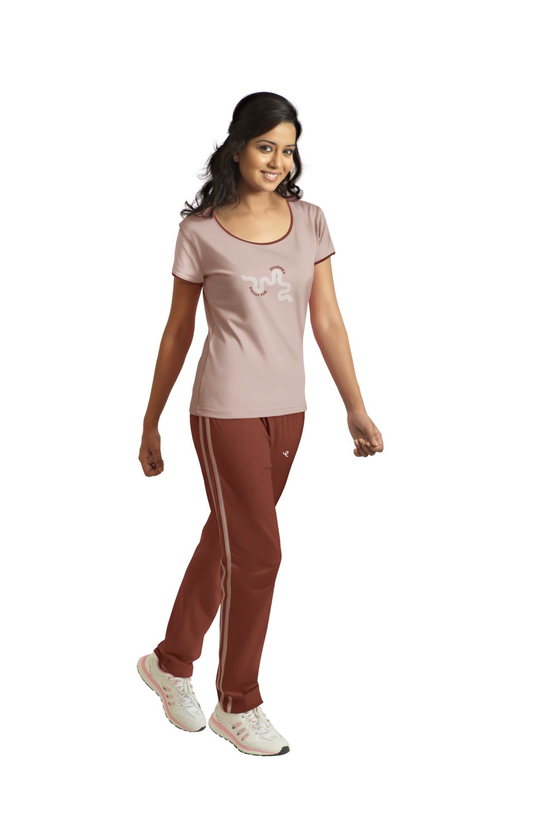 Prisma | Loungewear Set-Dust-Spice Active Wear