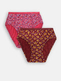 Prisma | Hipster (OE-Outer Elastic) (Pack of 2)-Print Assorted Lingerie