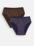 Prisma | Hipster (OE-Outer Elastic) (Pack of 2)-Print Assorted Lingerie