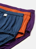 Prisma | Hipster (IE-Invisible Elastic) (Pack of 3)-Plain Assorted Lingerie