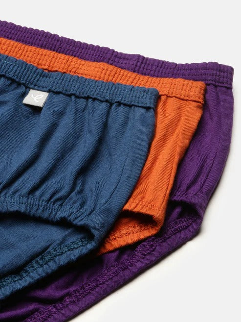 Prisma | Hipster (IE-Invisible Elastic) (Pack of 3)-Plain Assorted Lingerie