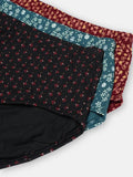 Prisma | High Waist (IE-Invisible Elastic) (Pack of 3)-Print Assorted Lingerie