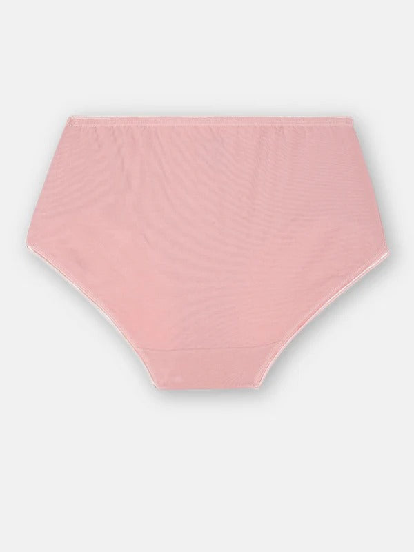 Prisma | High Waist Panty(OE-Outer Elastic) (Pack of 3)-Plain Assorted Lingerie
