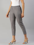 Prisma | Woven Kurti Pant-Grey Fashion Wears