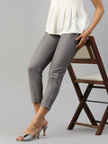 Prisma | Woven Kurti Pant-Grey Fashion Wears