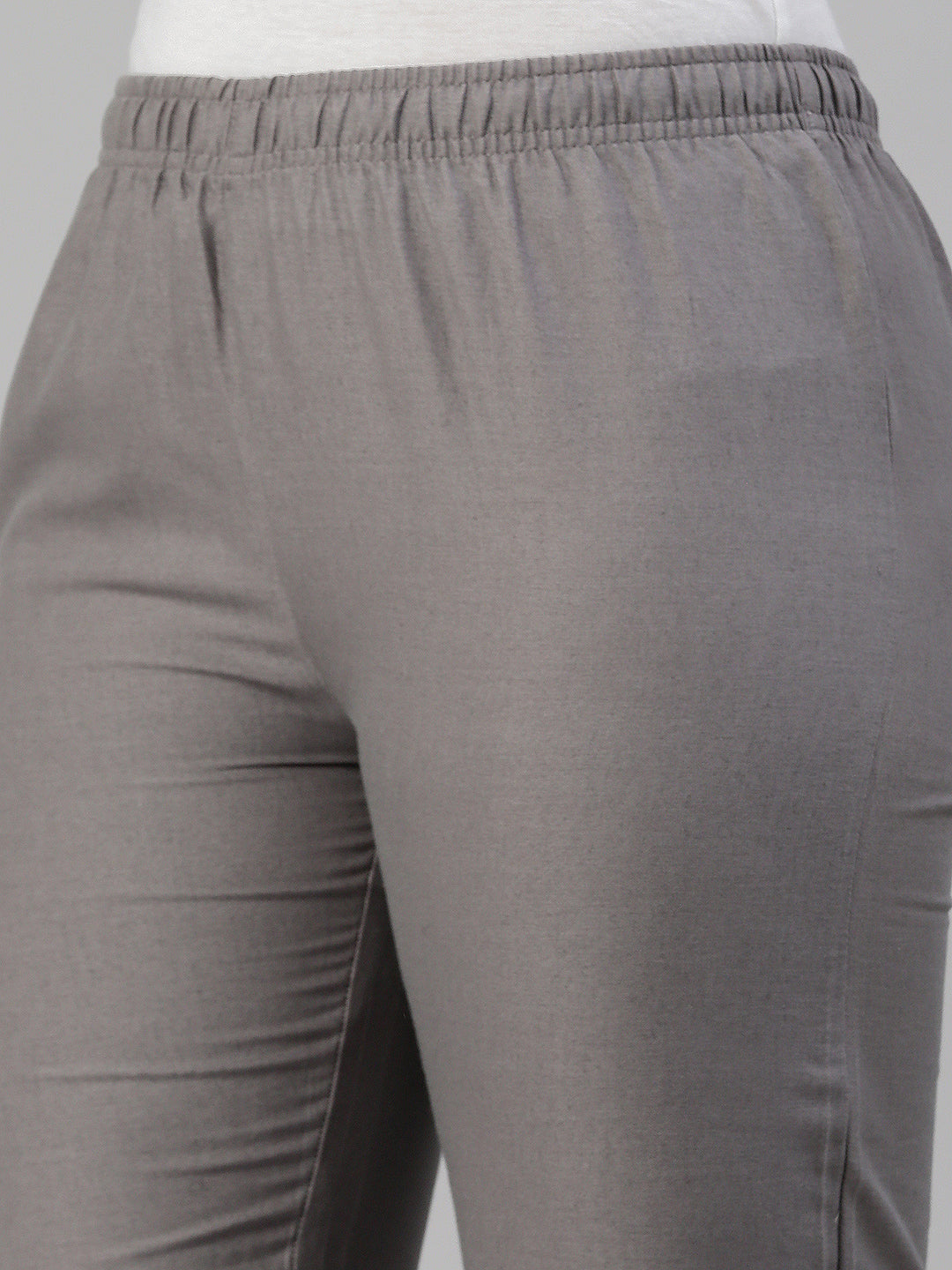 Prisma | Woven Kurti Pant-Grey Fashion Wears