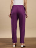 Prisma | Woven Kurti Pant-Plum Fashion Wears