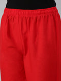 Prisma | Woven Kurti Pant-Red Fashion Wears