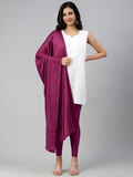 Prisma | Shimmer Dupatta-Plum Accessories