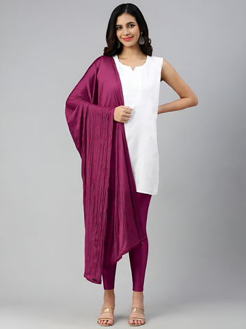 Prisma | Shimmer Dupatta-Plum Accessories