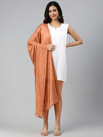 Prisma | Shimmer Dupatta - Super Copper Accessories