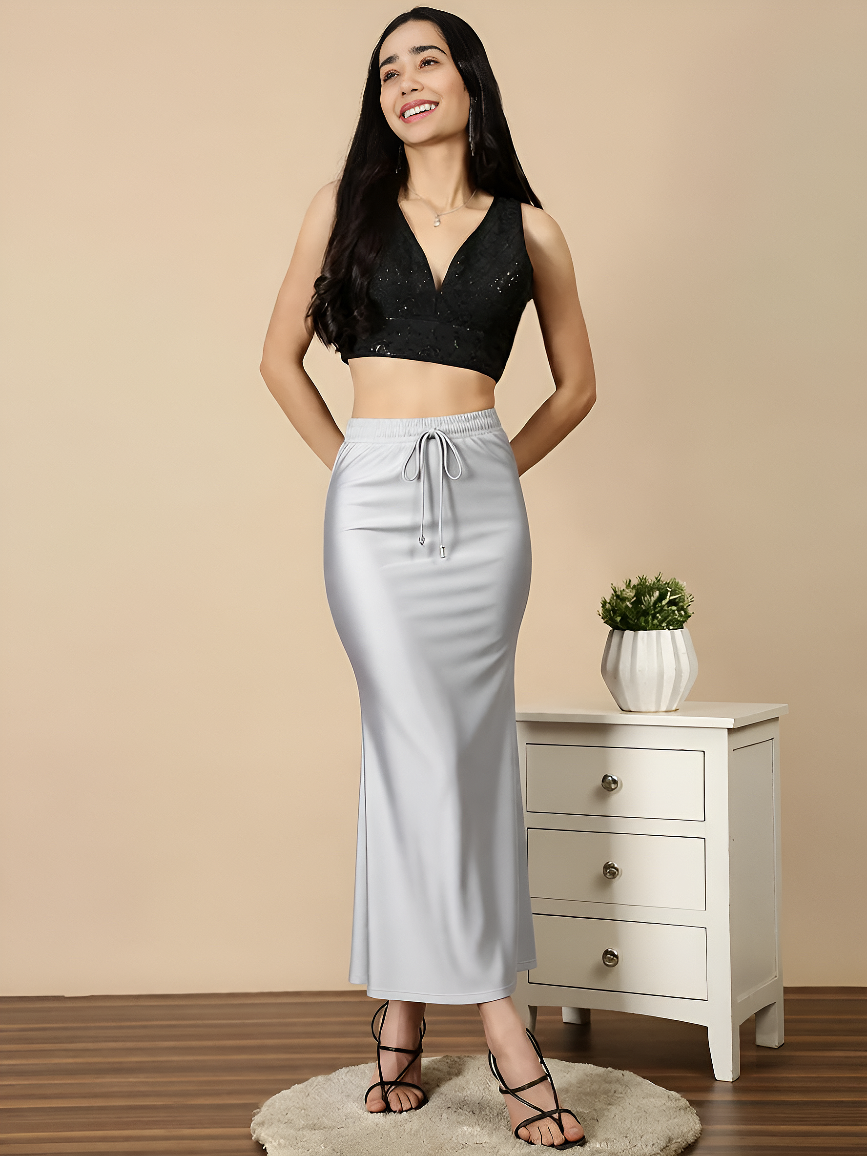 Prisma | Saree Shaper -Neo Silver Inner Wear