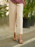 Prisma | Schiffli Pant - Sand Design 1 Fashion Wears