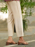Prisma | Schiffli Pant - Sand Design 1 Fashion Wears