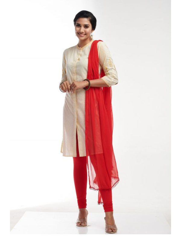 Shop Prisma's Stunning Red Dupatta for Your Look