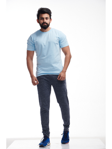Joggers-Snow Navy