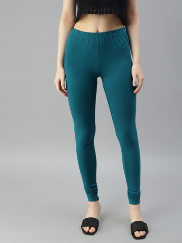 Prisma Parrot Green Churidar Leggings - Perfect Fit for Any Occasion