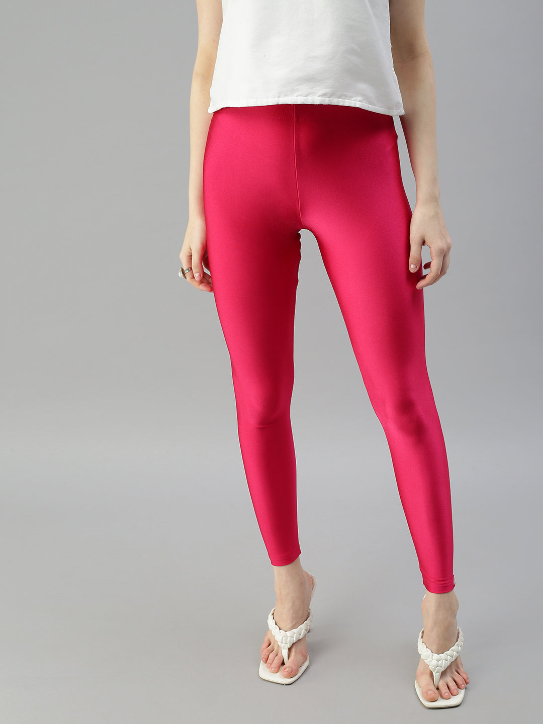 Fabletics Mid Rise Printed Pink Shimmer Camo Powerhold Leggings Yoga pants  Small | eBay
