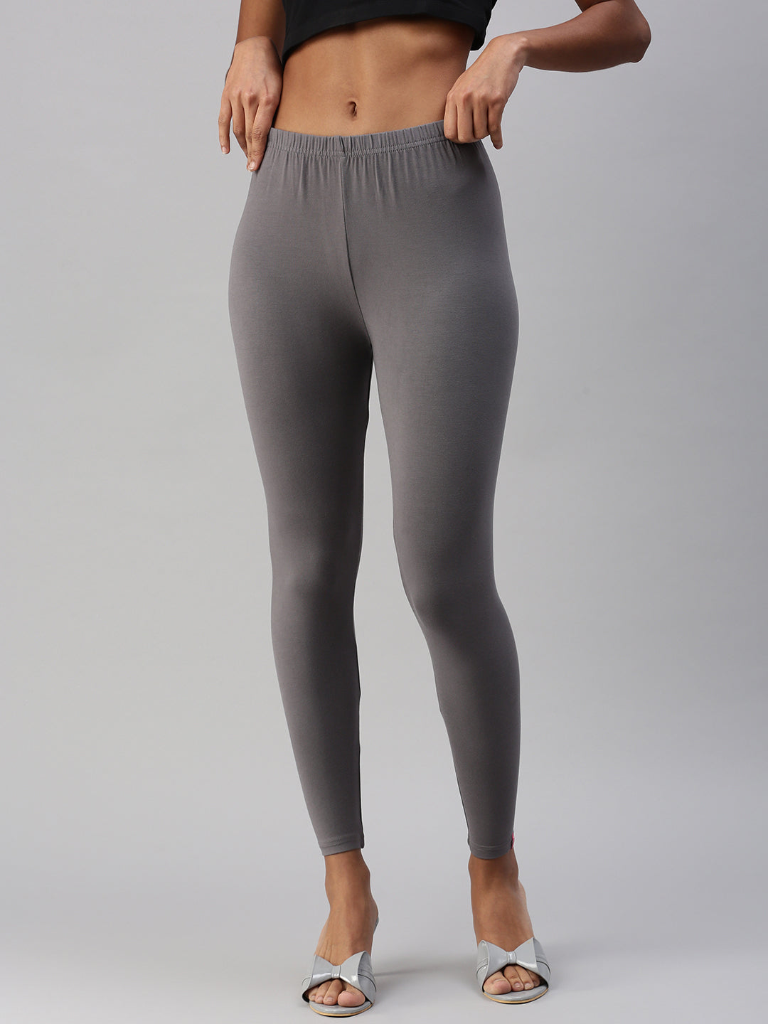 Buy Grey Leggings for Women by SUTI Online | Ajio.com