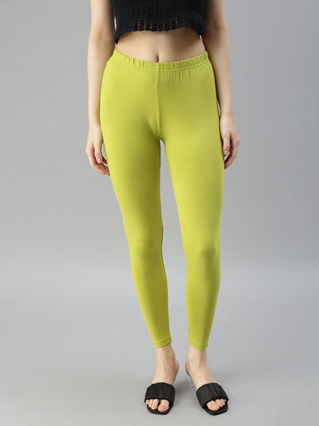 Prisma Women's Ankle Length Leggings (catterpillar) (Small) : :  Fashion