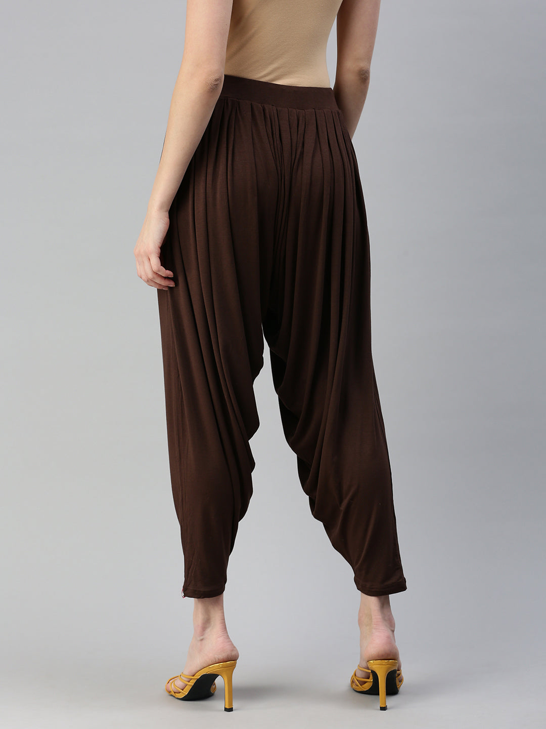 Free People Summer Slumbers Harem Pants in Brown  Lyst Australia