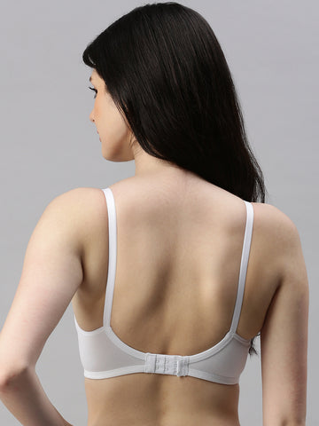 Daily Fit(Moulded Basic Bra)-White