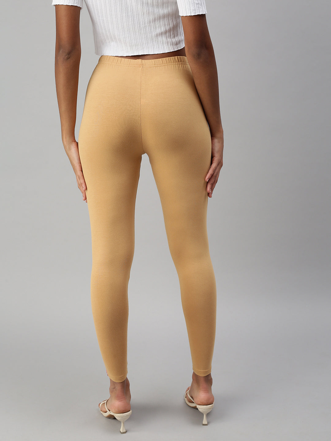 Tan colored outlet leggings